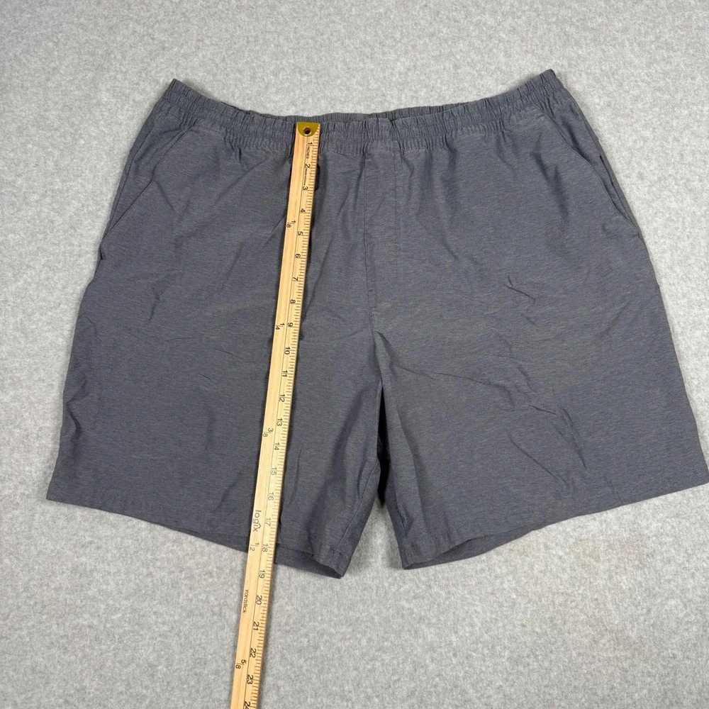 Hill City Mens Gray Athletic Performance Training Shorts Size XL Heathered